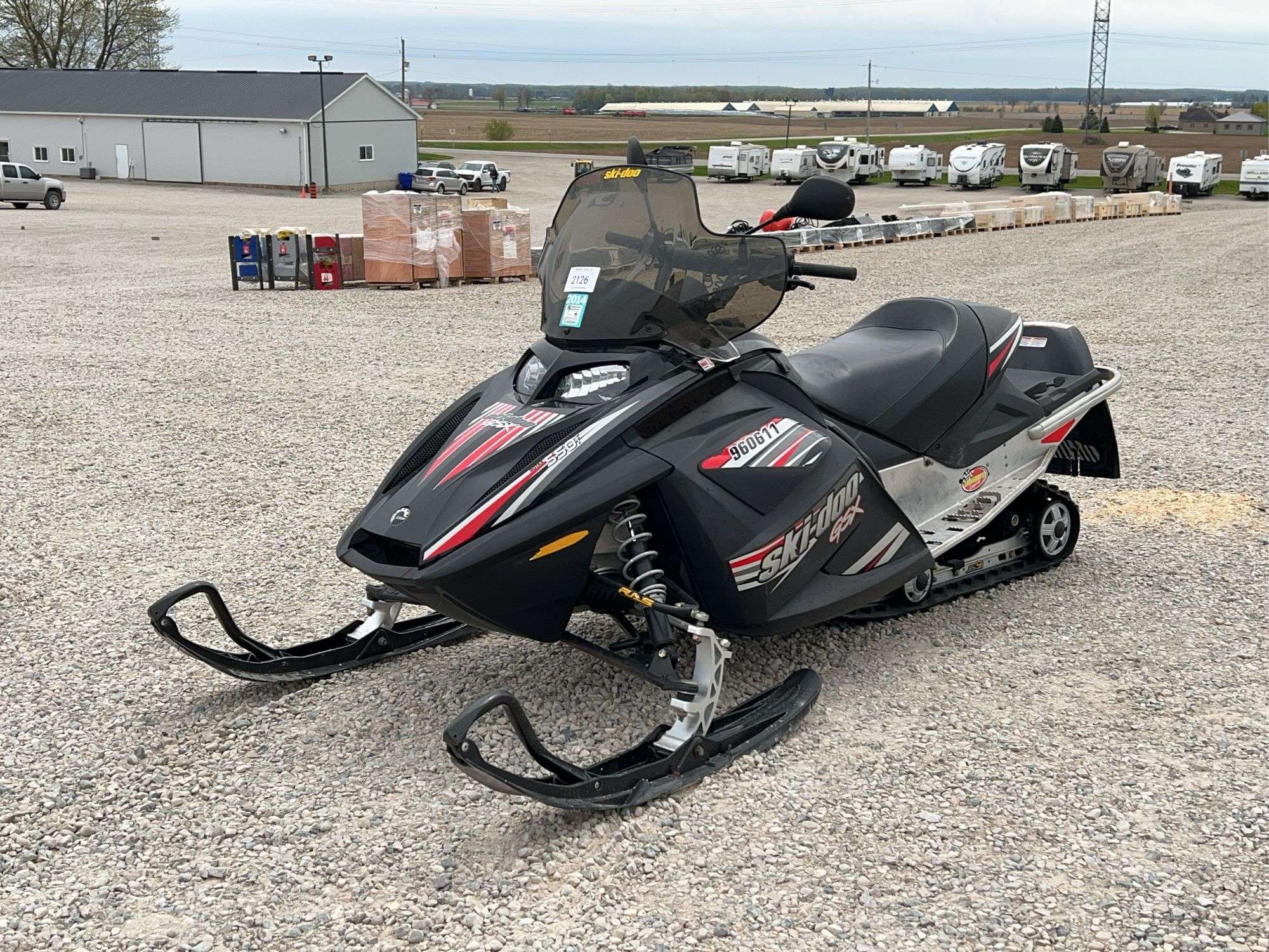 2006 SKI-DOO GSX 550F SNOWMOBILE - Shackelton Auctions Inc.