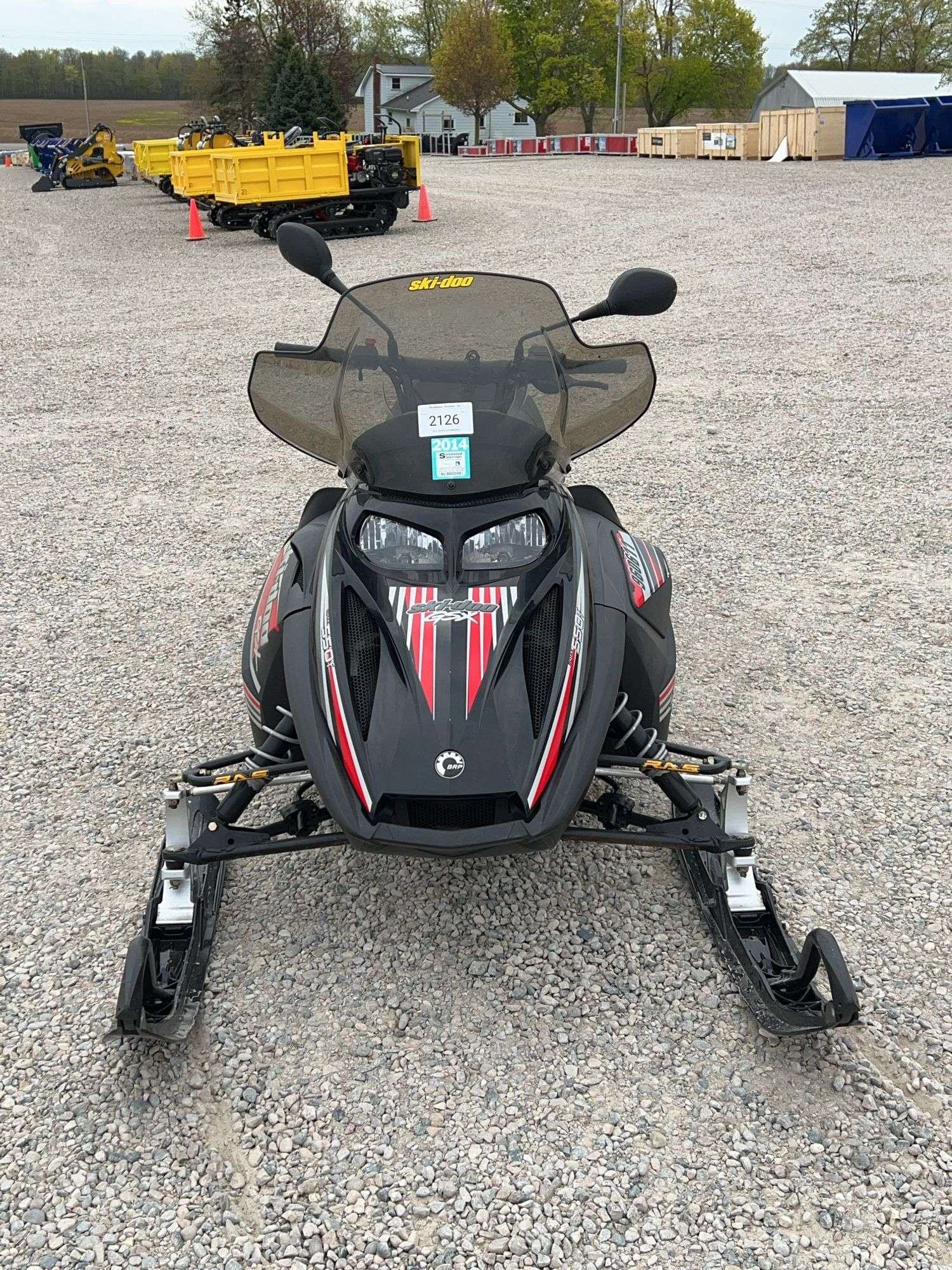 2006 SKI-DOO GSX 550F SNOWMOBILE - Shackelton Auctions Inc.