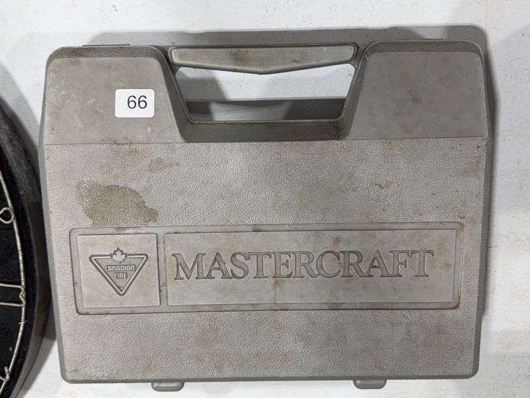 Mastercraft Bit Receiver MASTERCRAFT RATCHET SOCKET AND BIT SET - Shackelton Auctions Inc.