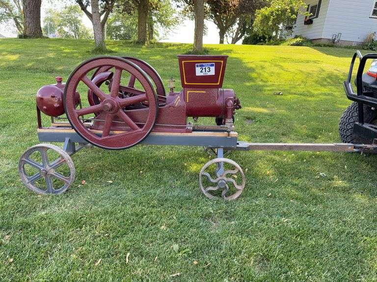 STATIONARY ENGINE & CART - Shackelton Auctions Inc.
