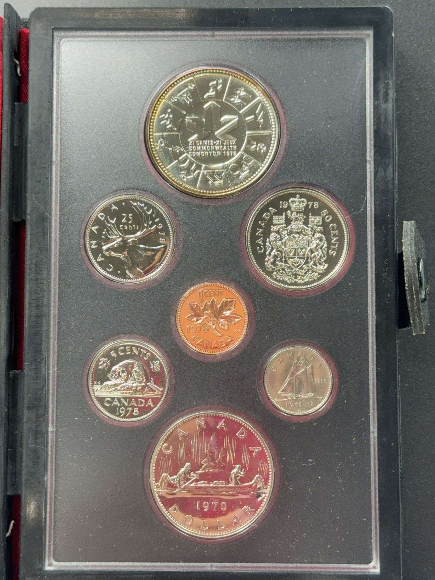 1978 ROYAL CANADIAN MINT DOUBLE DOLLAR COIN SET - Shackelton