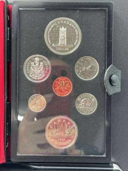 1977 ROYAL CANADIAN MINT DOUBLE DOLLAR COIN SET - Shackelton