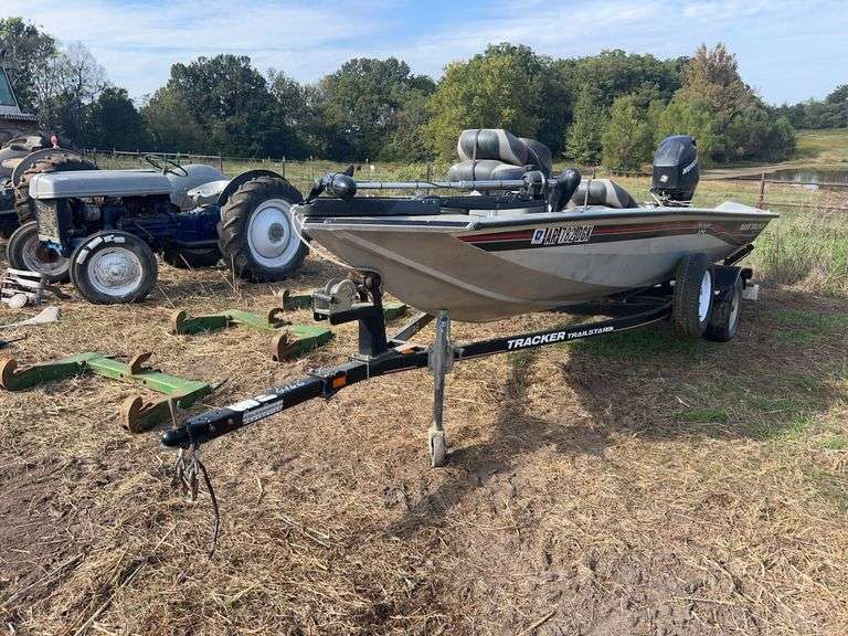 2008 Bass Tracker Pro Crappie 175 Boat w/ Trailer