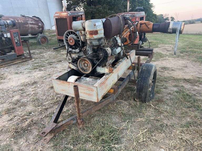 Deutz 4cyl Diesel Power Unit w / 6" Berkley Pump