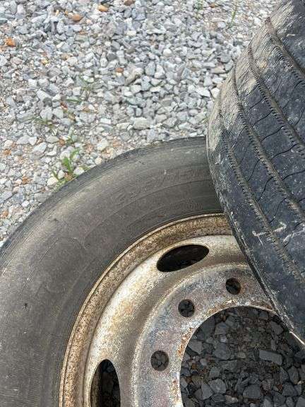 (4) 22.5 Tires w/ Rims
