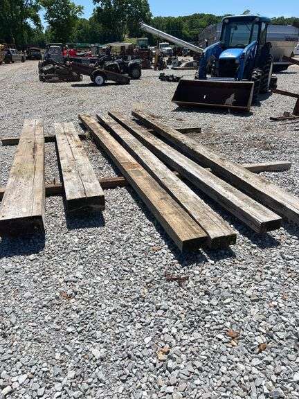 (6) Wooden Beams