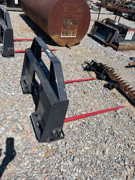 Unused Skid Steer Q/A Hay Spear