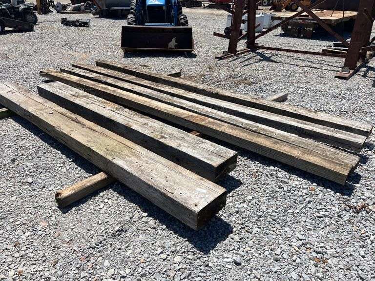 (6) Wooden Beams