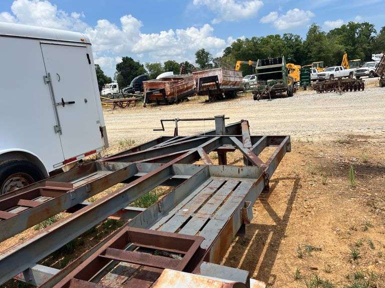 78" x 12' T/A Pintle Hitch Trailer