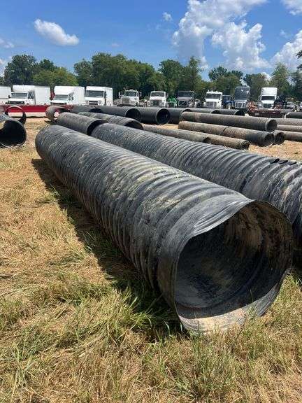 (2) PCS 30" ID x 20' HDPE Culvert / Pipe