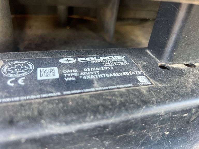 Polaris Ranger 800 4x4 UTV *INOP