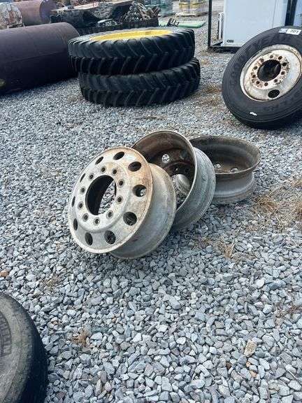 (3) 10 Hole Rims