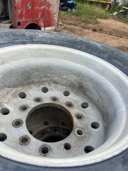 (3) 425/65R22.5 Tires w/ Rims