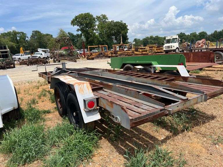 78" x 12' T/A Pintle Hitch Trailer