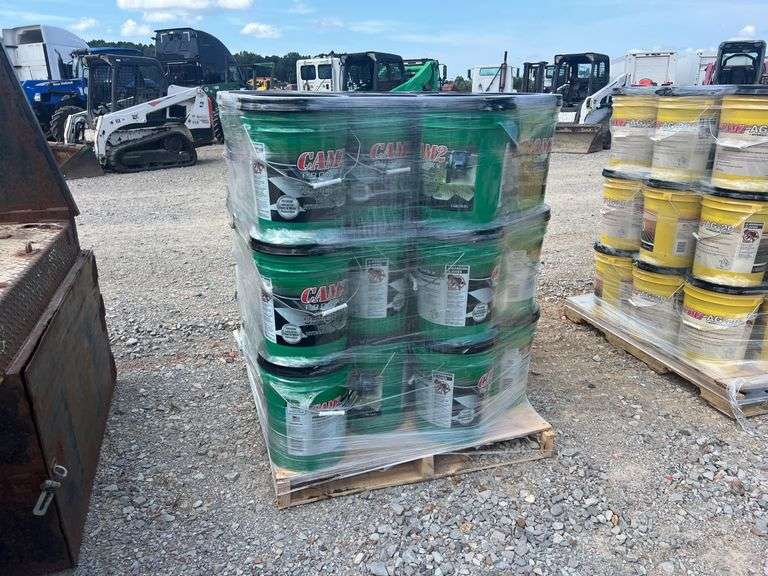 Pallet of 42 Buckets Premium Hydraulic Fluid