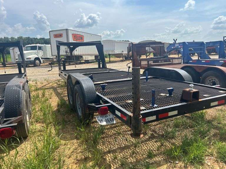 2013 C & M 7' x 20' T/A Gooseneck Trailer
