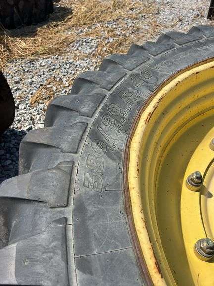 (2) 390/ 90R46 Tires w/ Rims