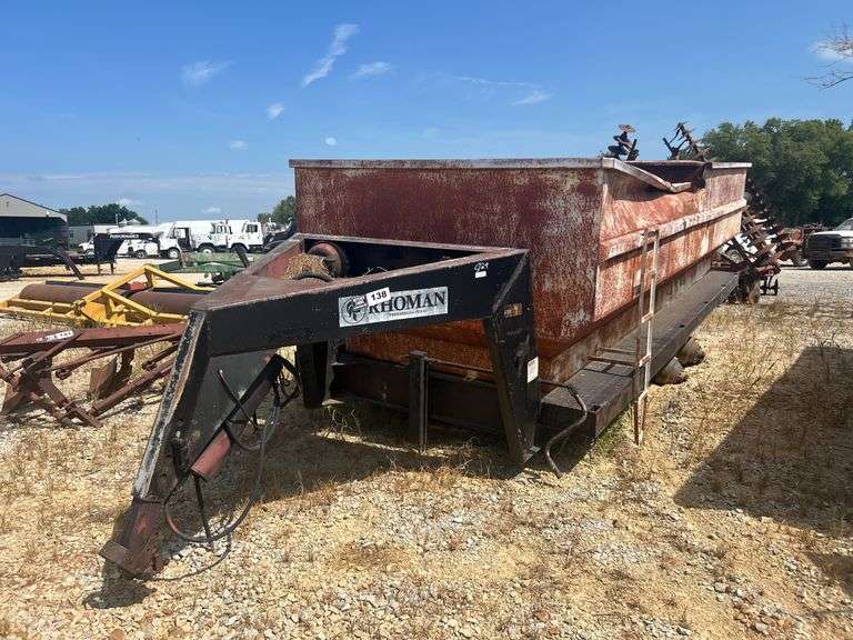 Roman T/A Gooseneck Hopper Trailer