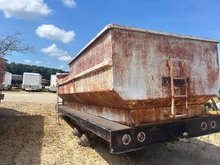 Roman T/A Gooseneck Hopper Trailer