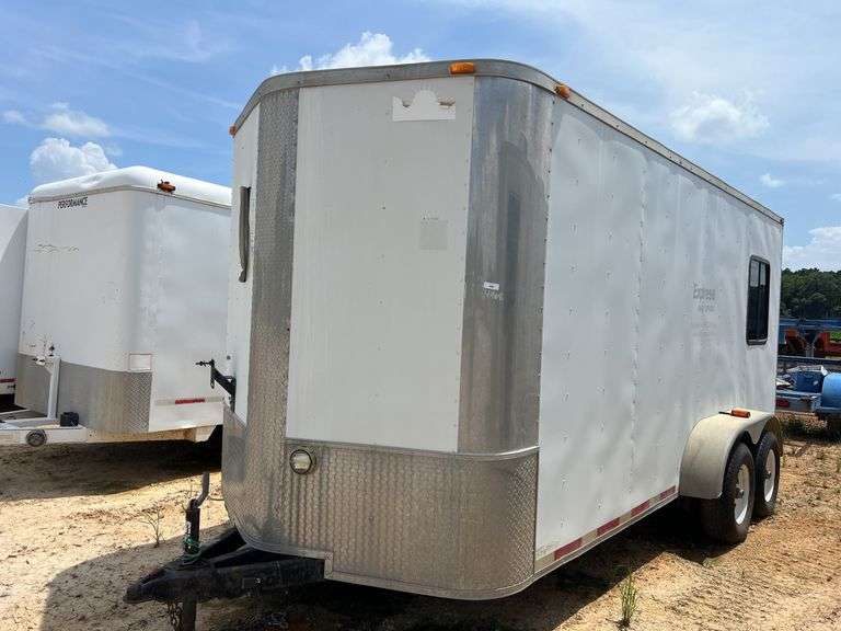 2014 Arising 80" x 16' T/A Enclosed Trailer