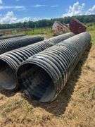 (2) PCS 30" ID x 20' HDPE Culvert / Pipe