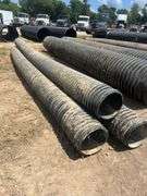 (3) PCS 12" ID x 20' HDPE Culvert Pipe