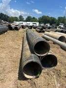 (3) PCS 18" ID x 20' HDPE Culvert / Pipe