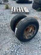 (2) Implement Tires w/ Wheels & Hubs