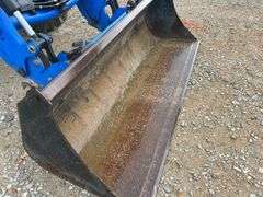New Holland TS110A 4x4 Cab Tractor w/ Loader