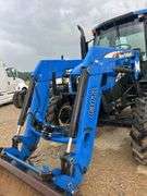 New Holland TS110A 4x4 Cab Tractor w/ Loader