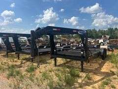 2013 C & M 7' x 20' T/A Gooseneck Trailer