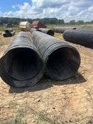(2) PCS 30" ID x 20' HDPE Culvert / Pipe