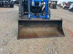 New Holland TS110A 4x4 Cab Tractor w/ Loader