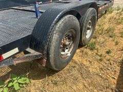 2013 C & M 7' x 20' T/A Gooseneck Trailer