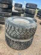 (2) 445/65R22.5 Tires w/ Rims