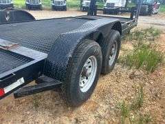 2013 C & M 7' x 22' T/A Gooseneck Trailer