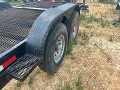 2013 C & M 7' x 22' T/A Gooseneck Trailer