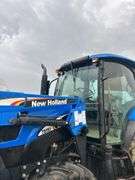 New Holland TS110A 4x4 Cab Tractor w/ Loader