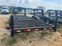 2013 C & M 7' x 22' T/A Gooseneck Trailer