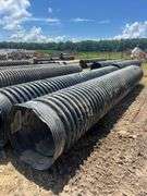 (2) PCS 30" ID x 20' HDPE Culvert / Pipe