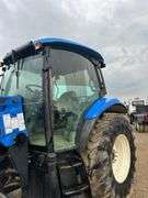New Holland TS110A 4x4 Cab Tractor w/ Loader