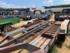 78" x 12' T/A Pintle Hitch Trailer