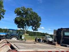 2005 Trail Eze 102" x 52' Quad Sliding Axle Equipment Trailer