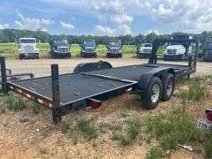 2013 C & M 7' x 22' T/A Gooseneck Trailer