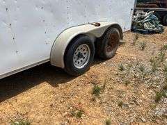 2007 Wells 82" X 16' T/A Enclosed Trailer
