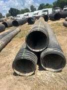 (3) PCS 18" ID x 20' HDPE Culvert Pipe
