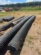 (4) Pieces 12" HDPE Culvert / Pipe