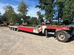 2005 Trail Eze 102" x 52' Quad Sliding Axle Equipment Trailer