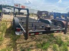 2013 C & M 7' x 20' T/A Gooseneck Trailer