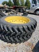 (2) 390/ 90R46 Tires w/ Rims